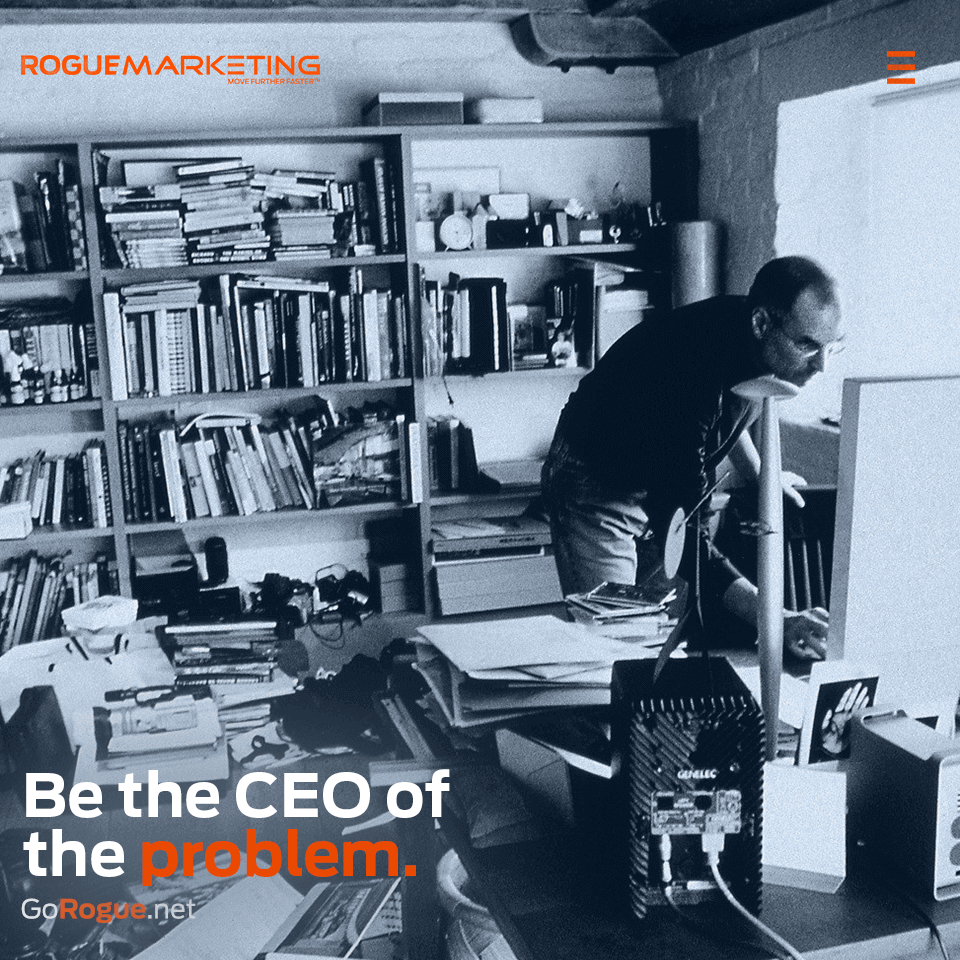 Be the CEO of the problem